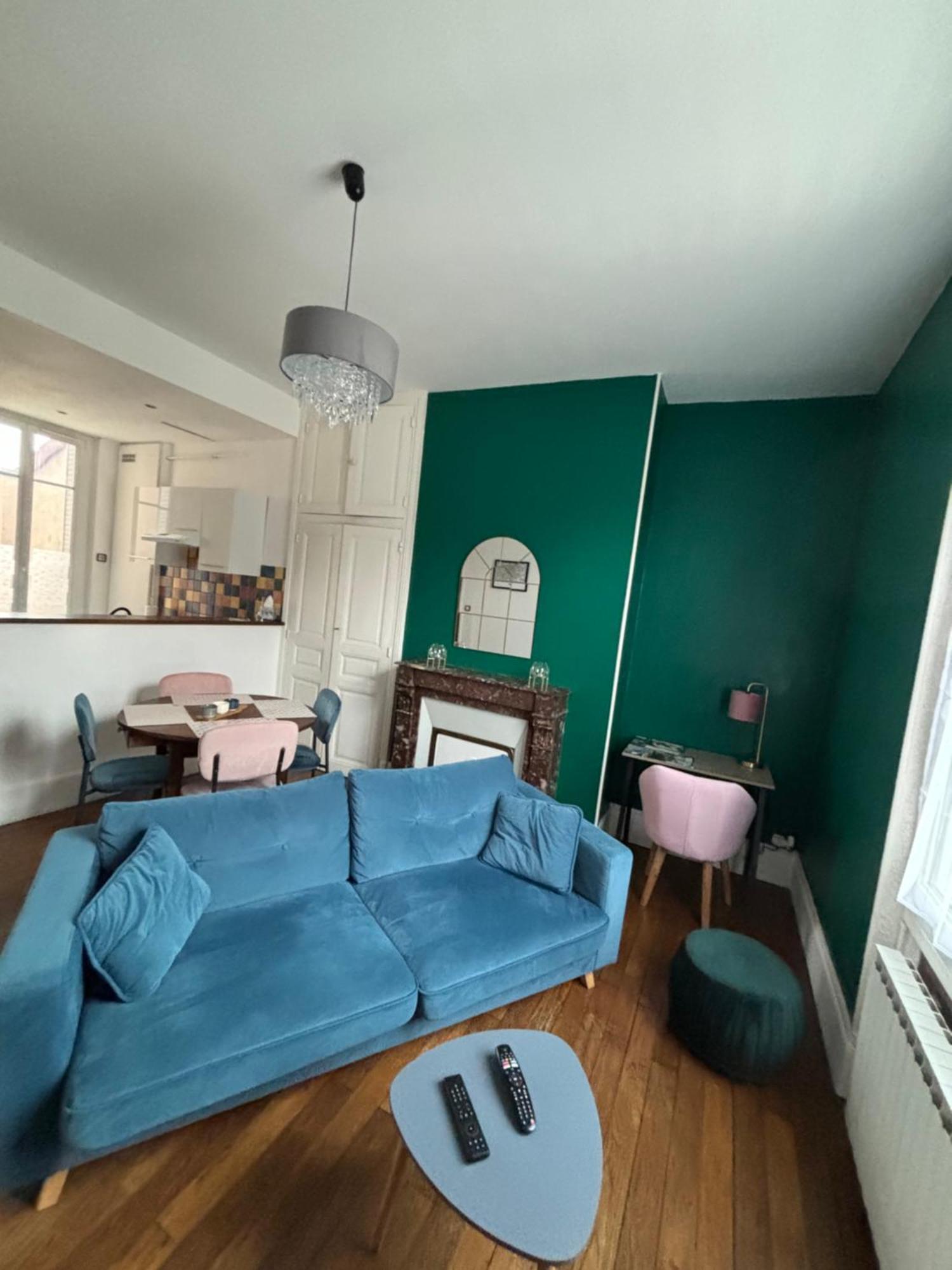 T3 Moulins Avec Garage Proche Gare Apartman Kültér fotó